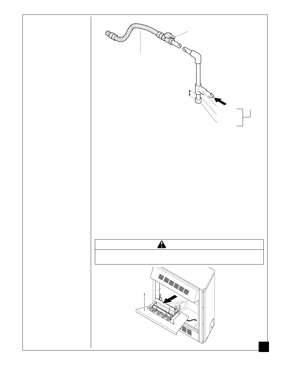 Installing, Caution | Desa Tech CGF265NVA User Manual | Page 17 / 40