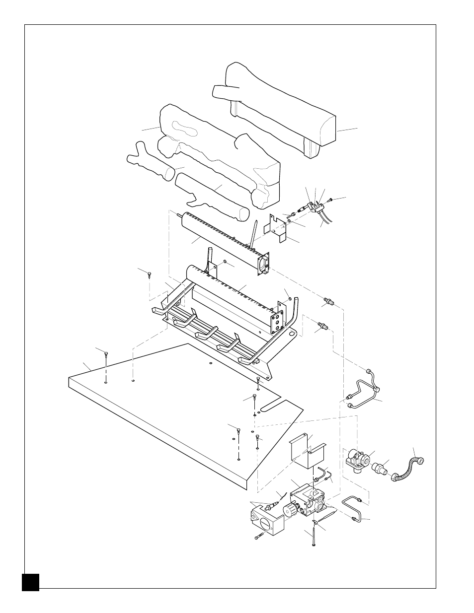 Illustrated parts breakdown | Desa Tech CGF265NVA User Manual | Page 34 / 40