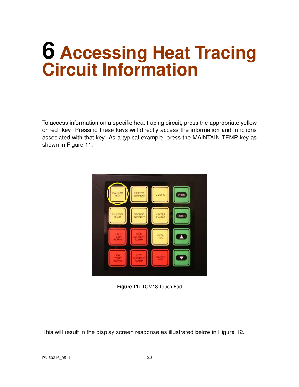 Accessing heat tracing circuit information | Thermon TraceNet TCM 18 User Manual | Page 26 / 96