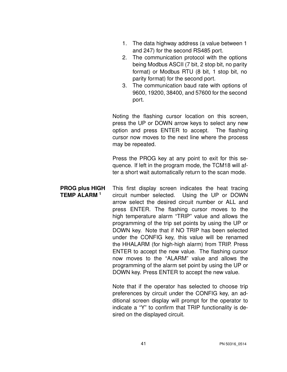 Thermon TraceNet TCM 18 User Manual | Page 45 / 96