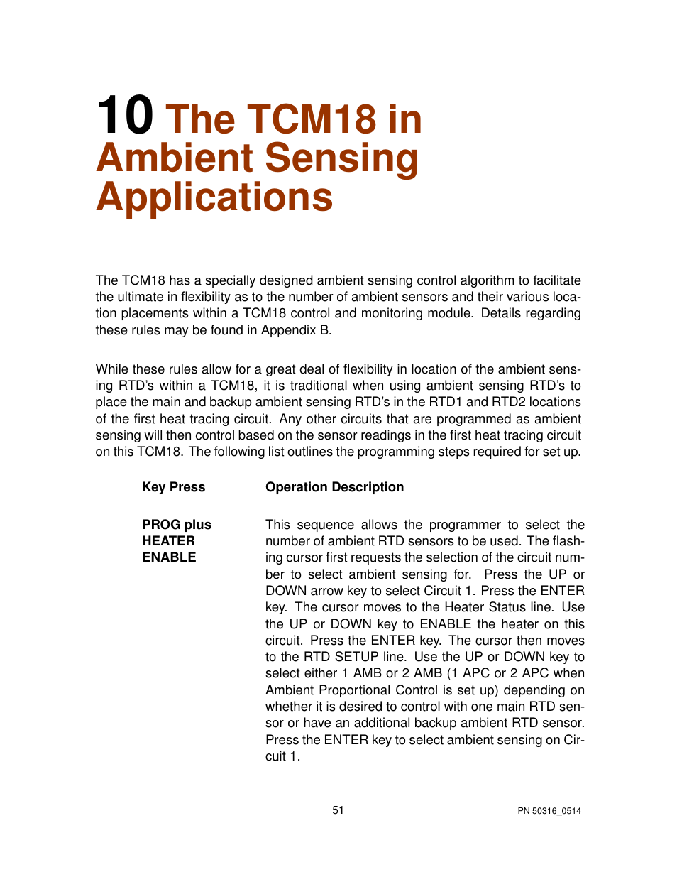 The tcm18 in ambient sensing applications | Thermon TraceNet TCM 18 User Manual | Page 55 / 96