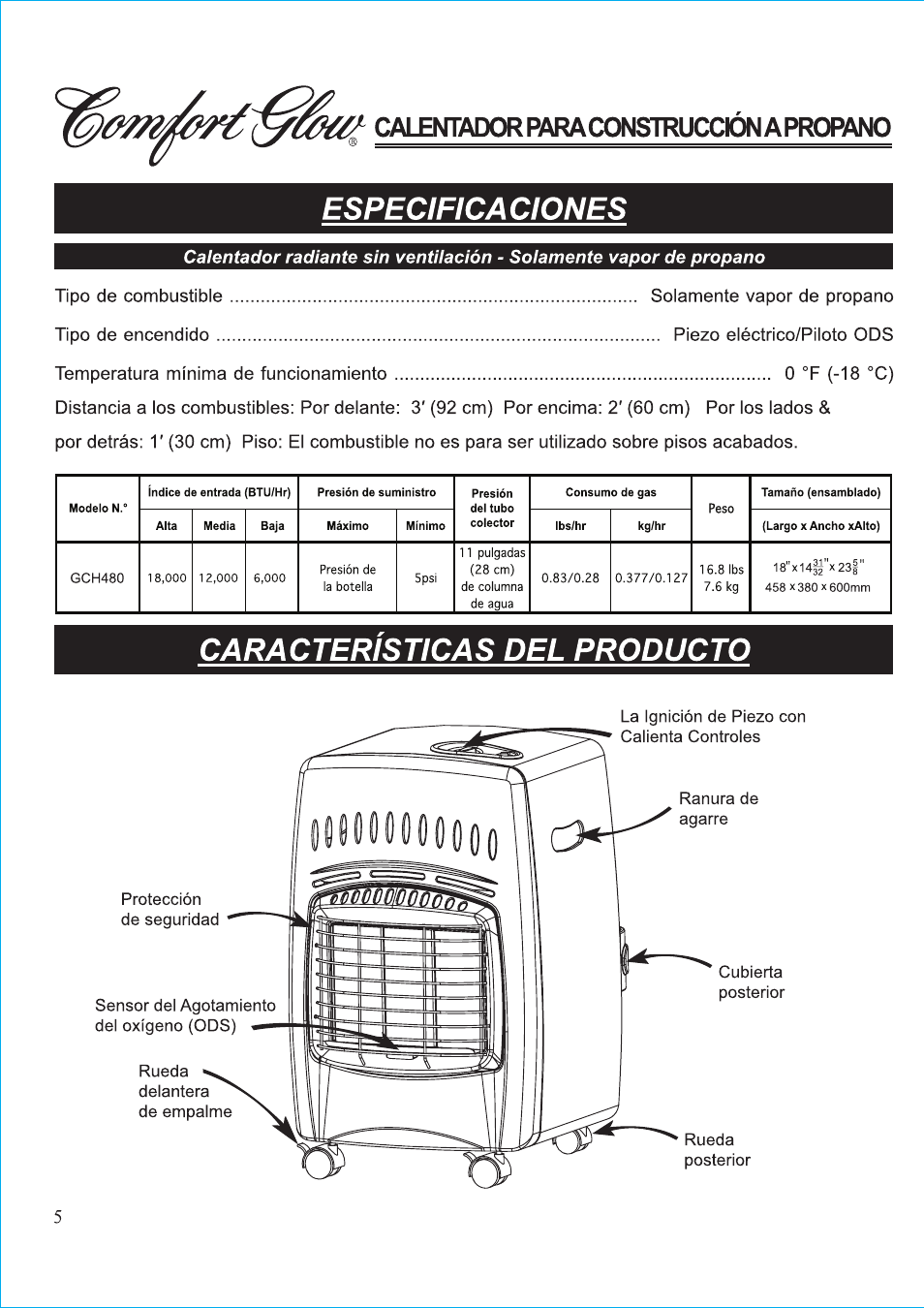 Desa Tech GCH480 User Manual | Page 23 / 54