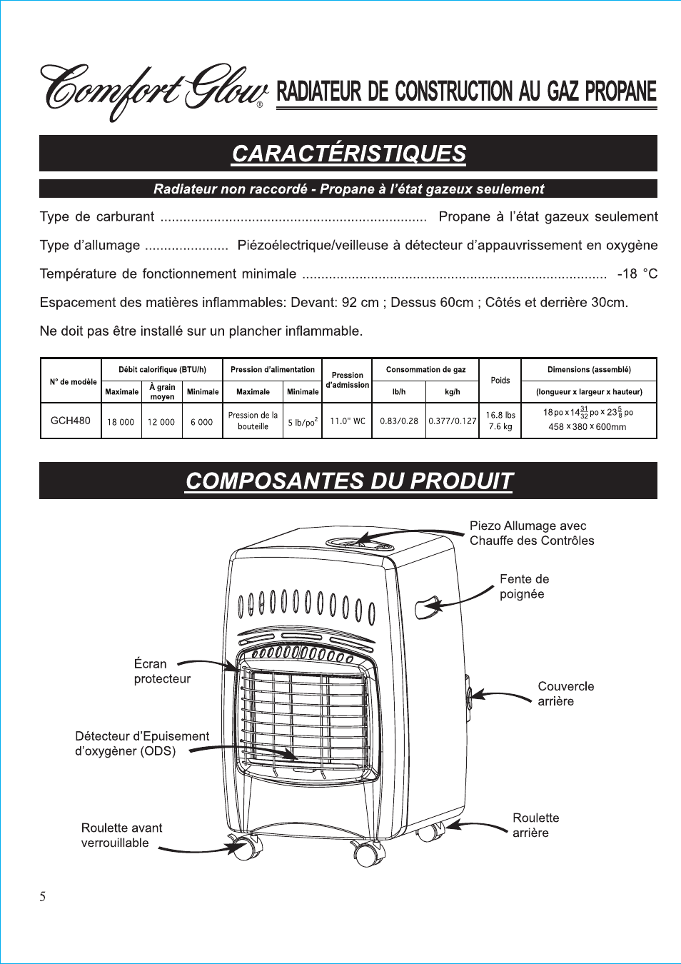 Desa Tech GCH480 User Manual | Page 41 / 54