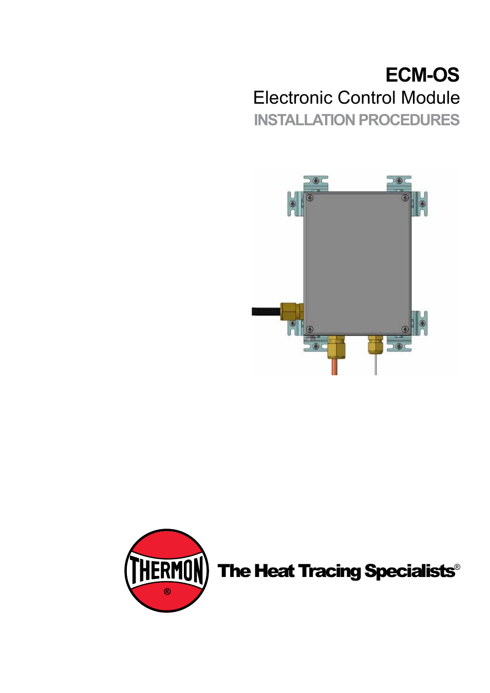 Thermon ECM-OS User Manual | 4 pages