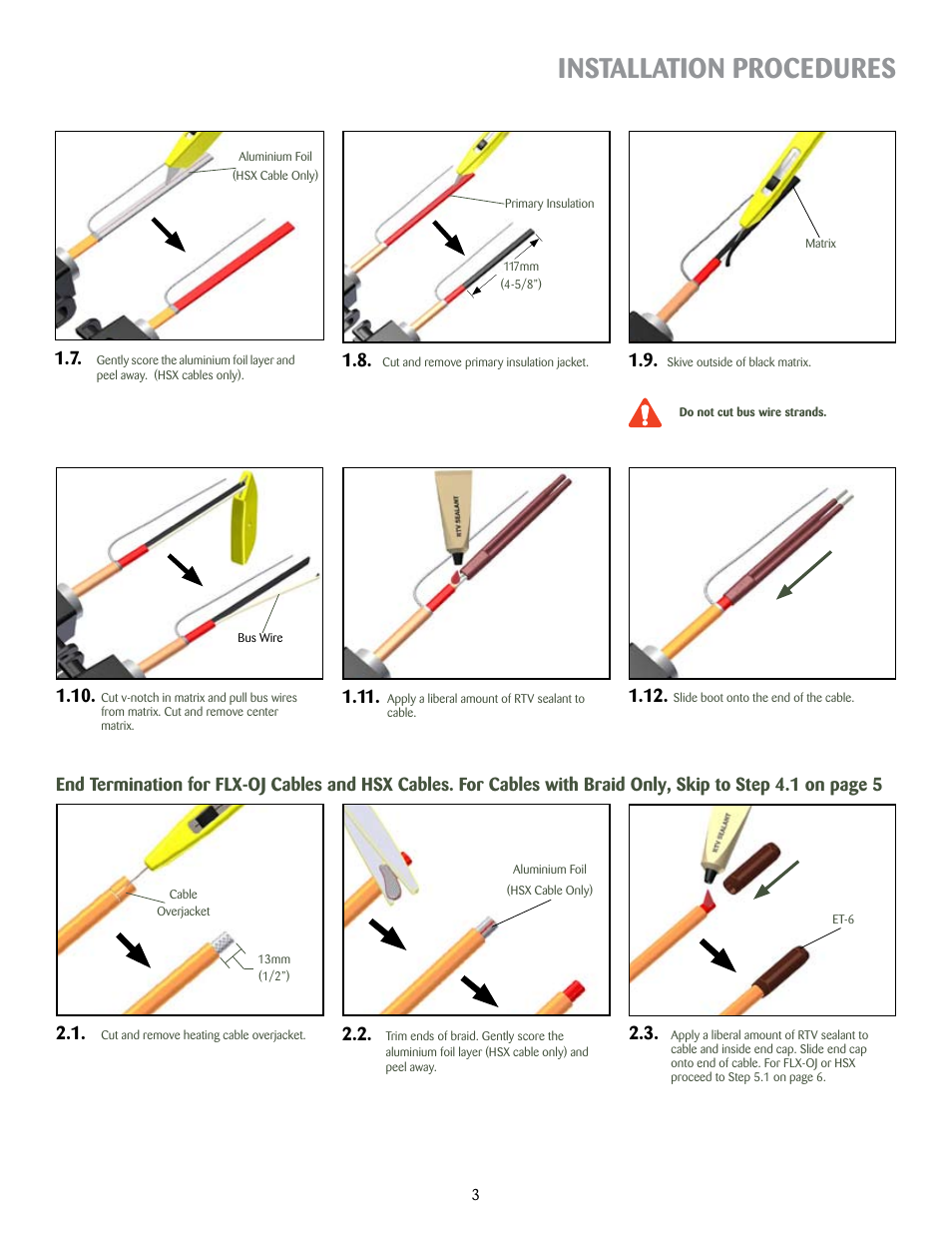 Installation procedures | Thermon PCS-COM User Manual | Page 4 / 8