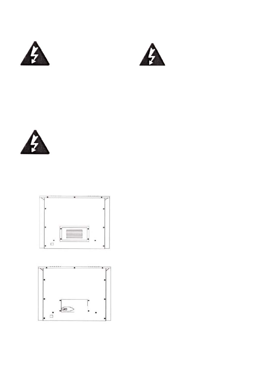 Service instructions | Desa Tech Comfort-Glow Freestanding Electric Fireplace EF5802R User Manual | Page 7 / 9