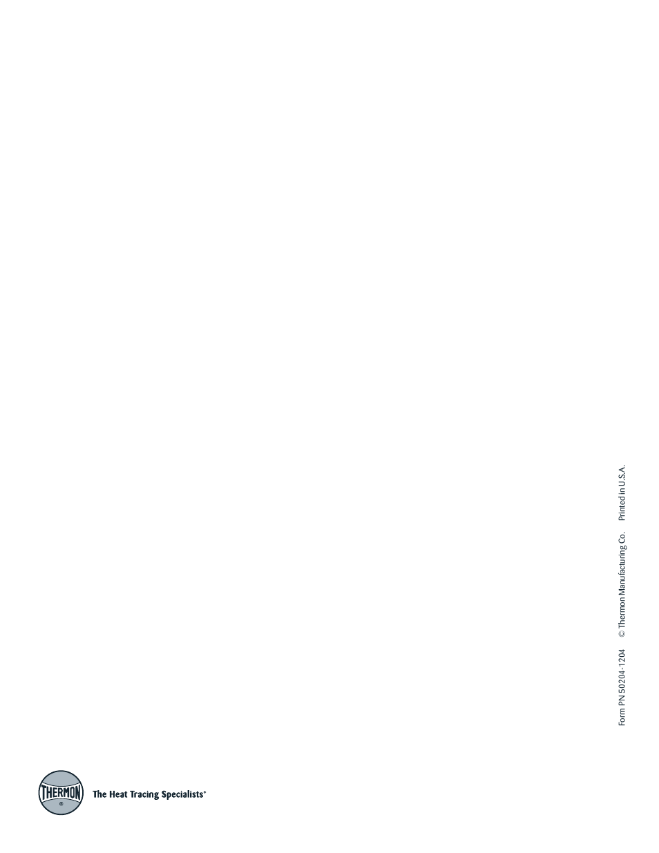Thermon RGS-CFK User Manual | Page 4 / 4
