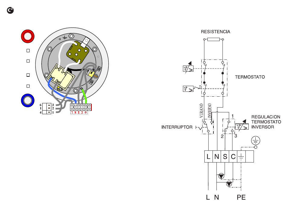 Schéma b notice 747 | Thermor Kietus комбинированные User Manual | Page 8 / 32