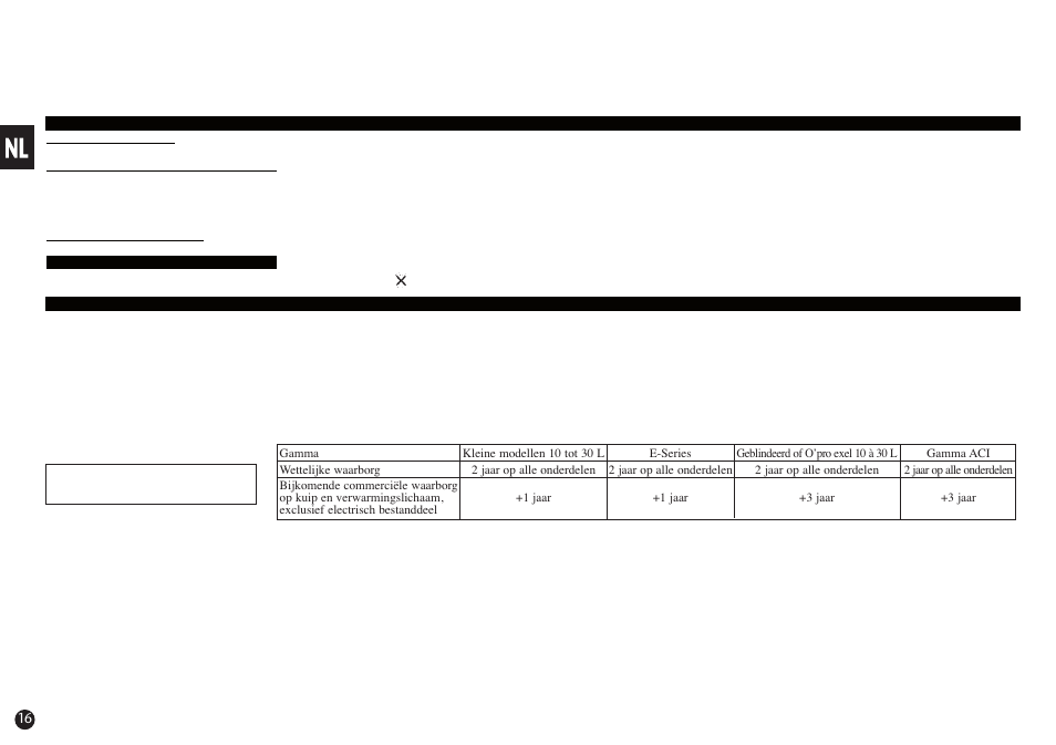 Thermor Rafale ACI+ User Manual | Page 16 / 39
