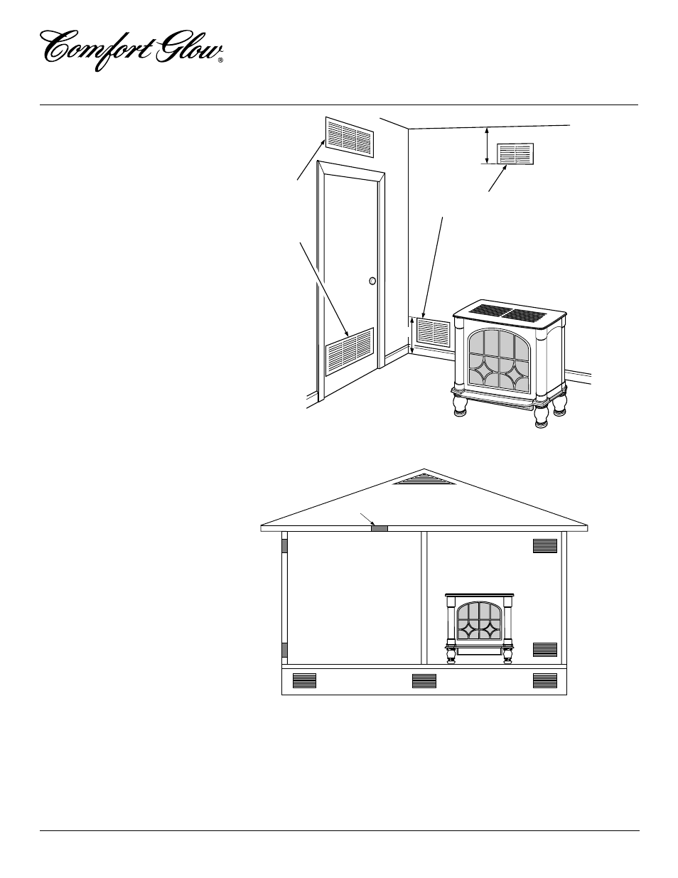 Vent-free natural gas stove heater, Air for combustion and ventilation | Desa Tech SL30NT User Manual | Page 6 / 24