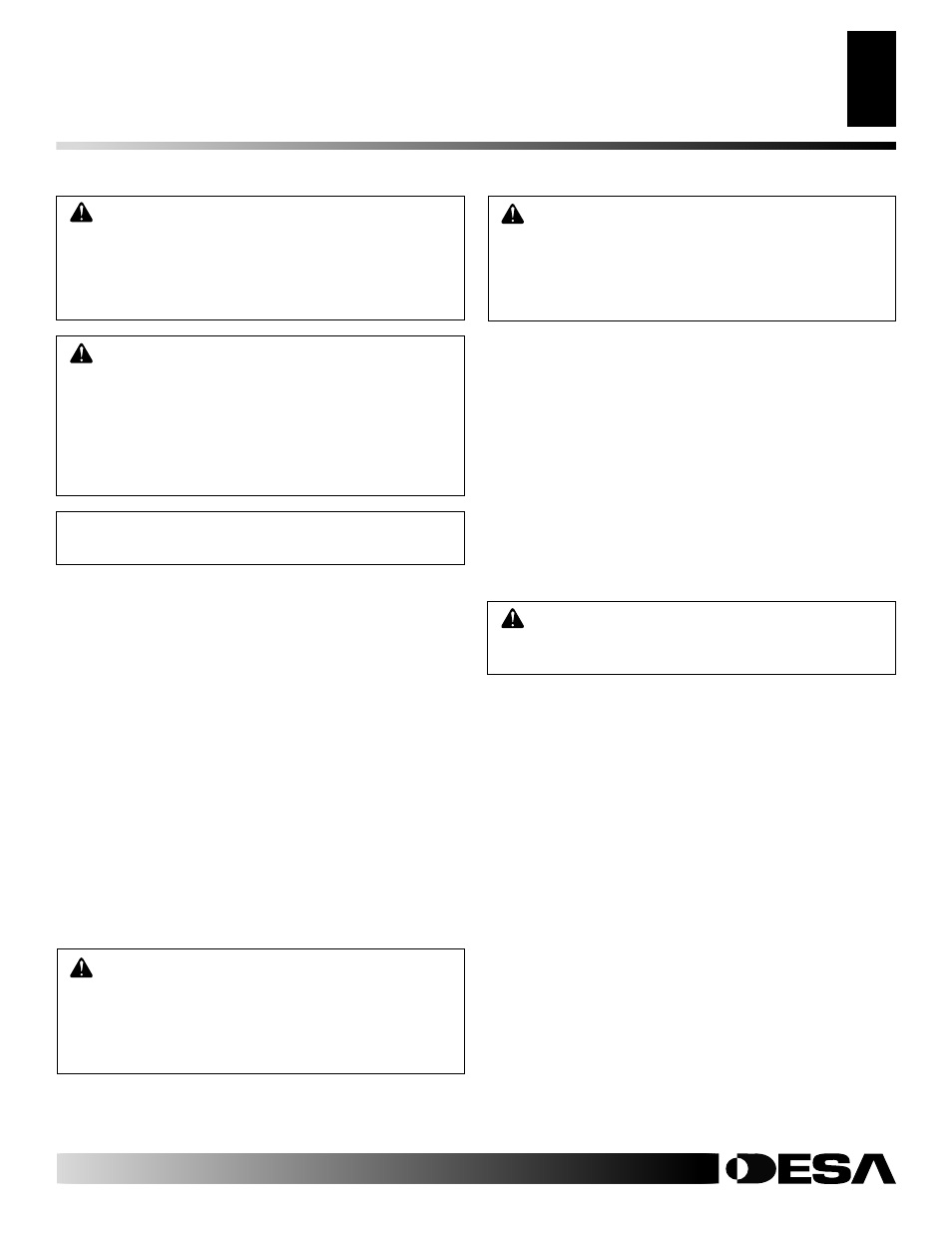 Venting installation | Desa Tech CDVBPC User Manual | Page 11 / 40