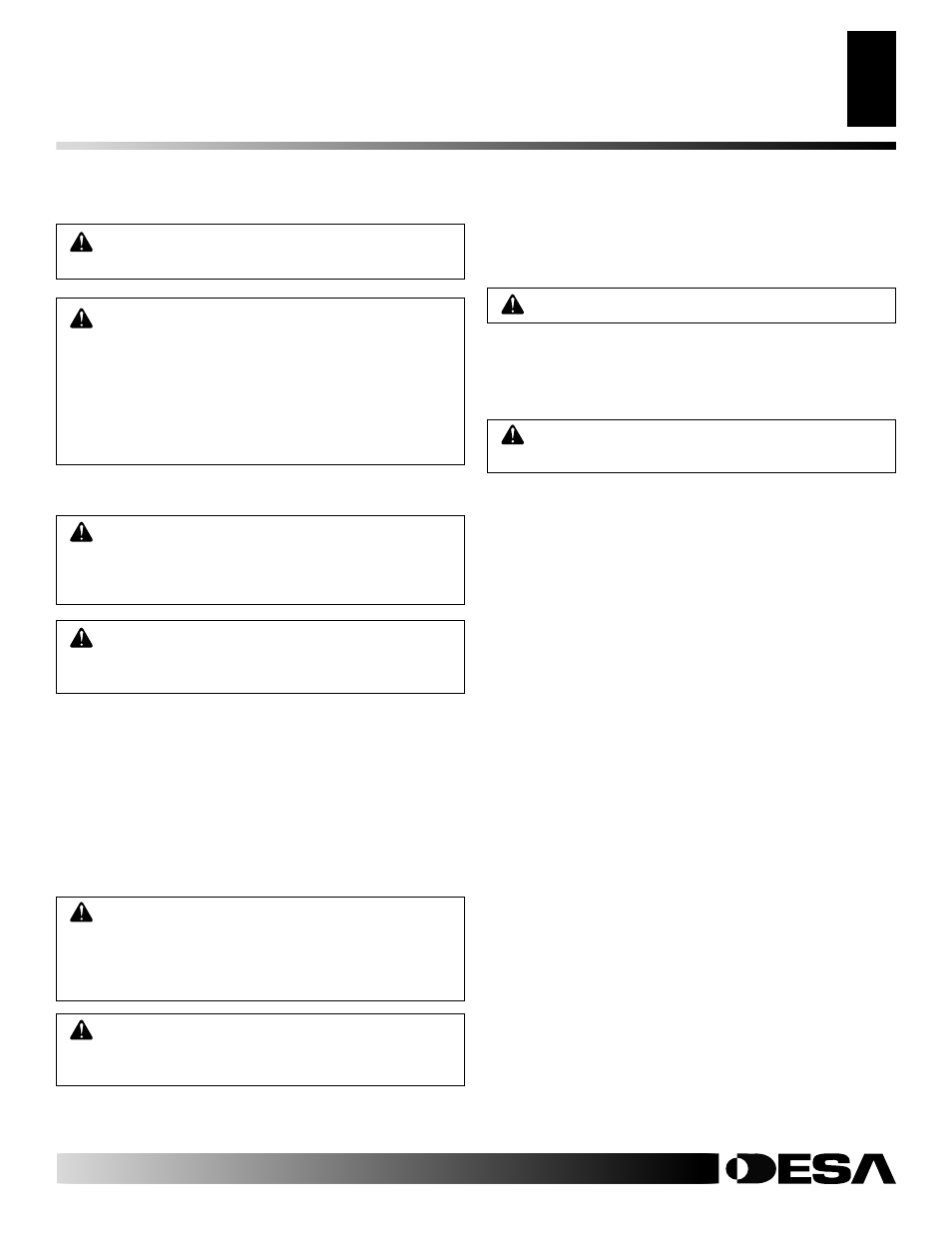 Cleaning and maintenance | Desa Tech CDVBPC User Manual | Page 27 / 40