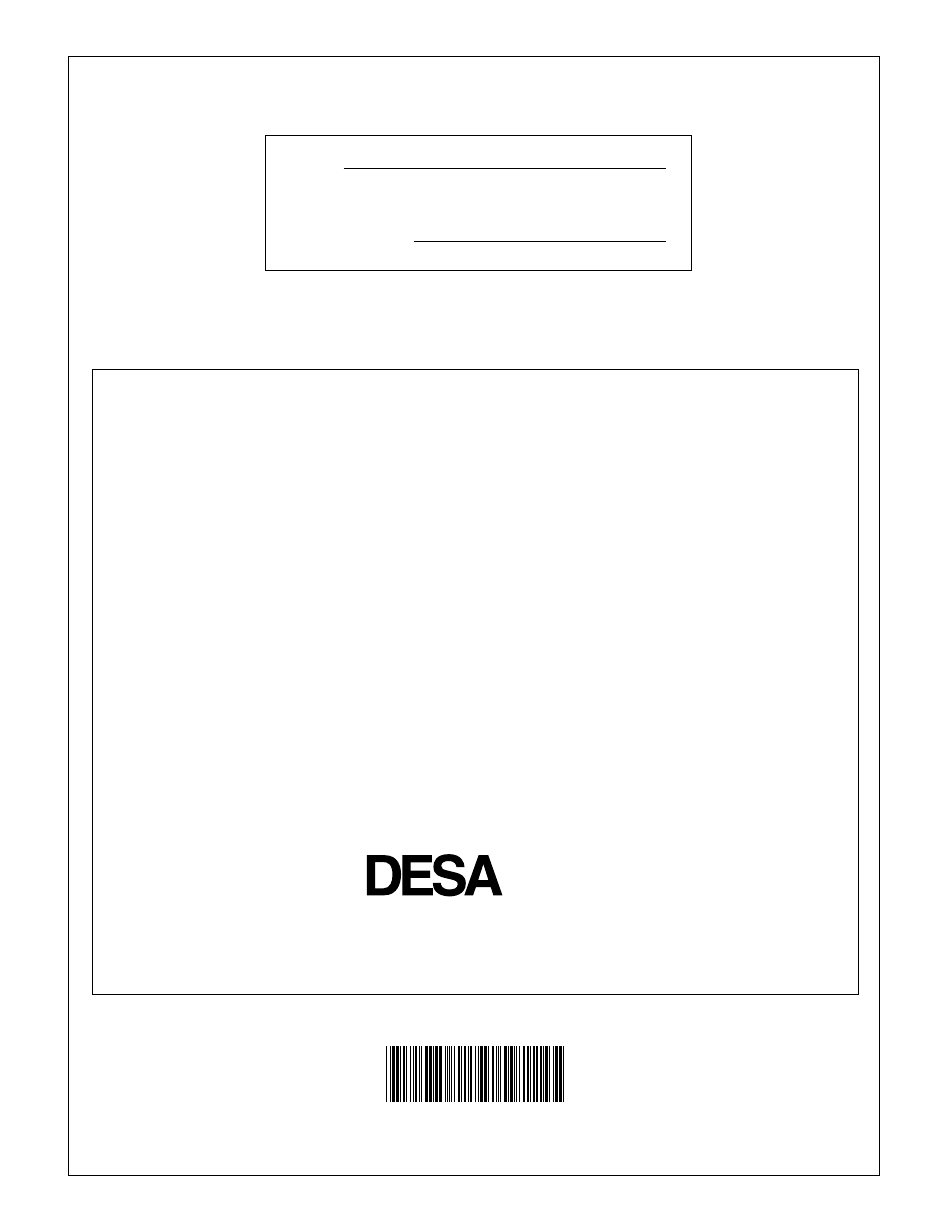 Warranty information | Desa Tech CGG2618P User Manual | Page 30 / 30