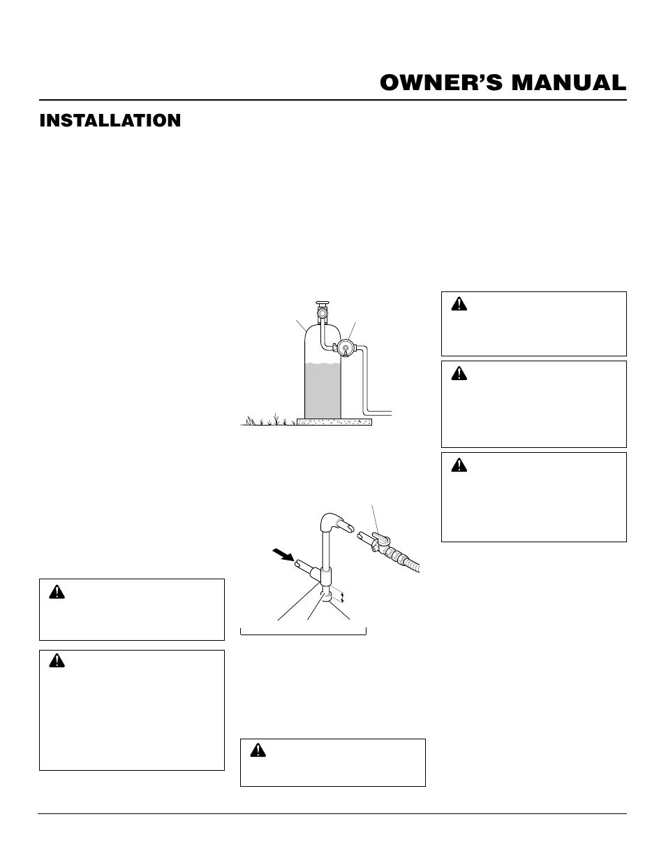 Owner’s manual, Installation, Continued) | Desa Tech PC3460LP User Manual | Page 5 / 14