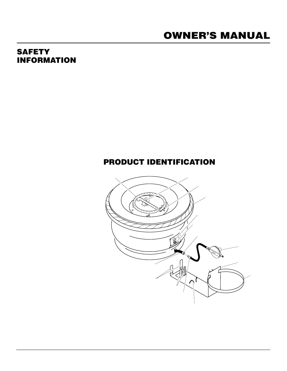 Owner’s manual, Product identification, Safety information | Continued) | Desa Tech PC4670LP User Manual | Page 3 / 14