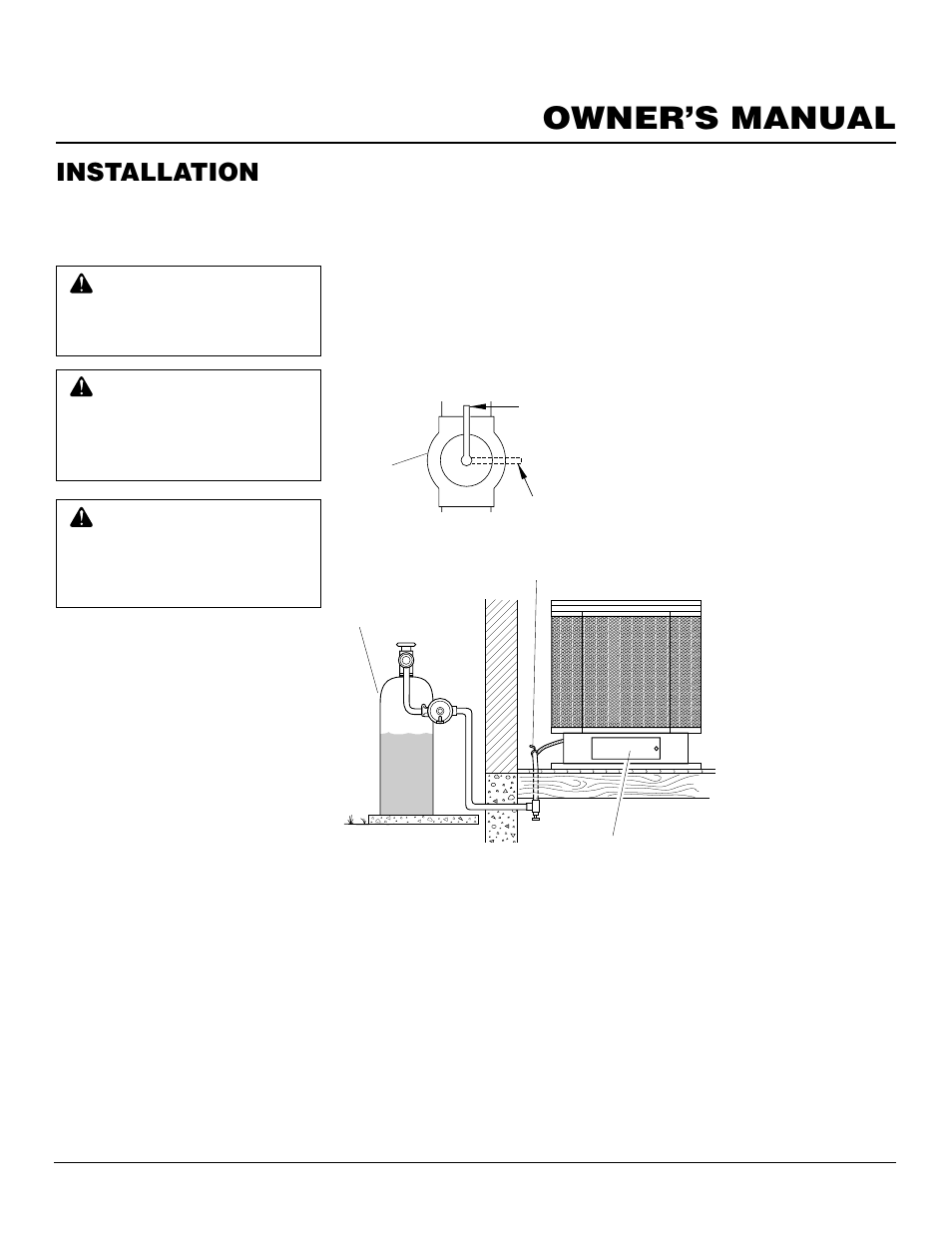 Owner’s manual, Installation, Continued | Desa Tech S26PT User Manual | Page 9 / 24