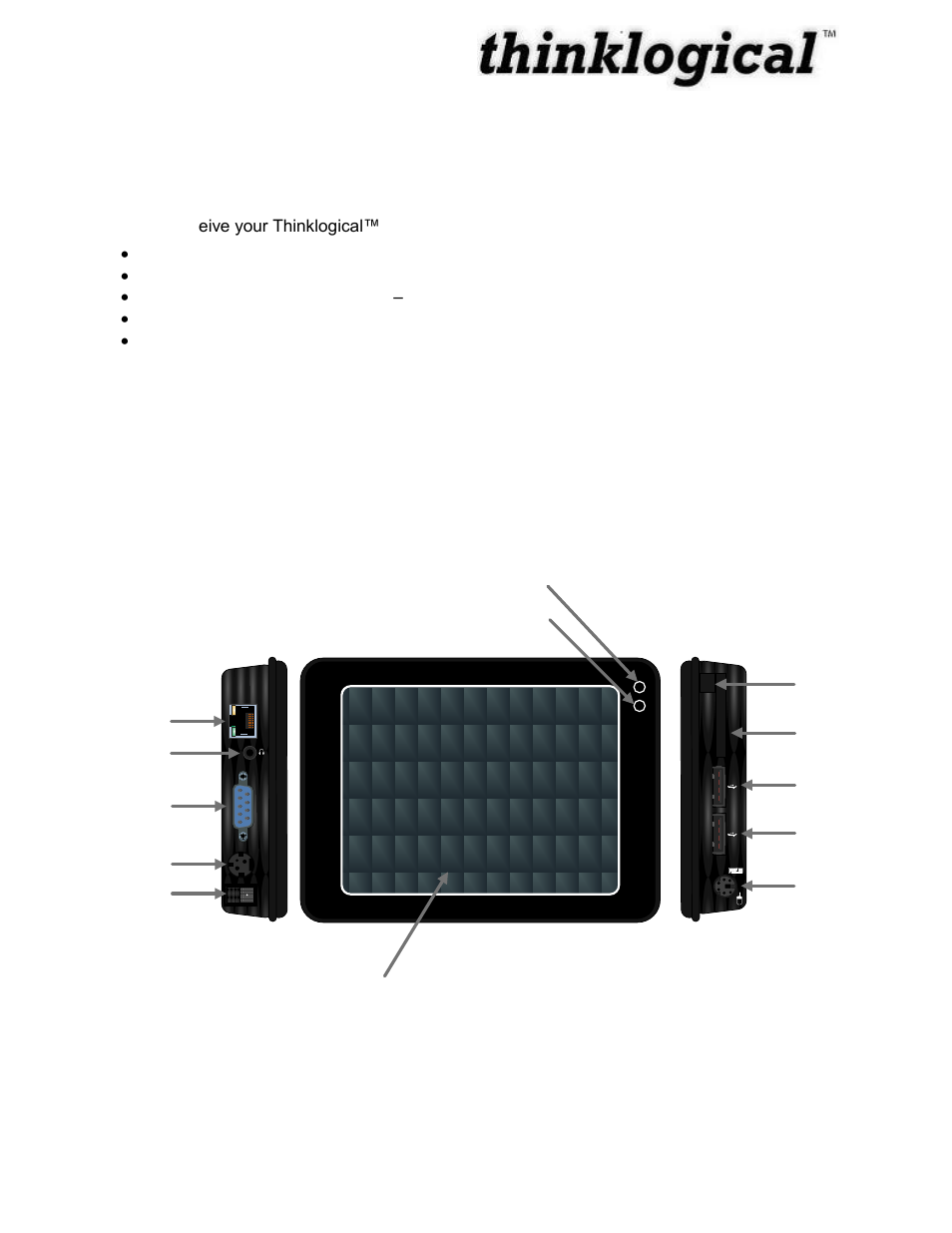 Thinklogical Touch Panel Manual User Manual | Page 9 / 24