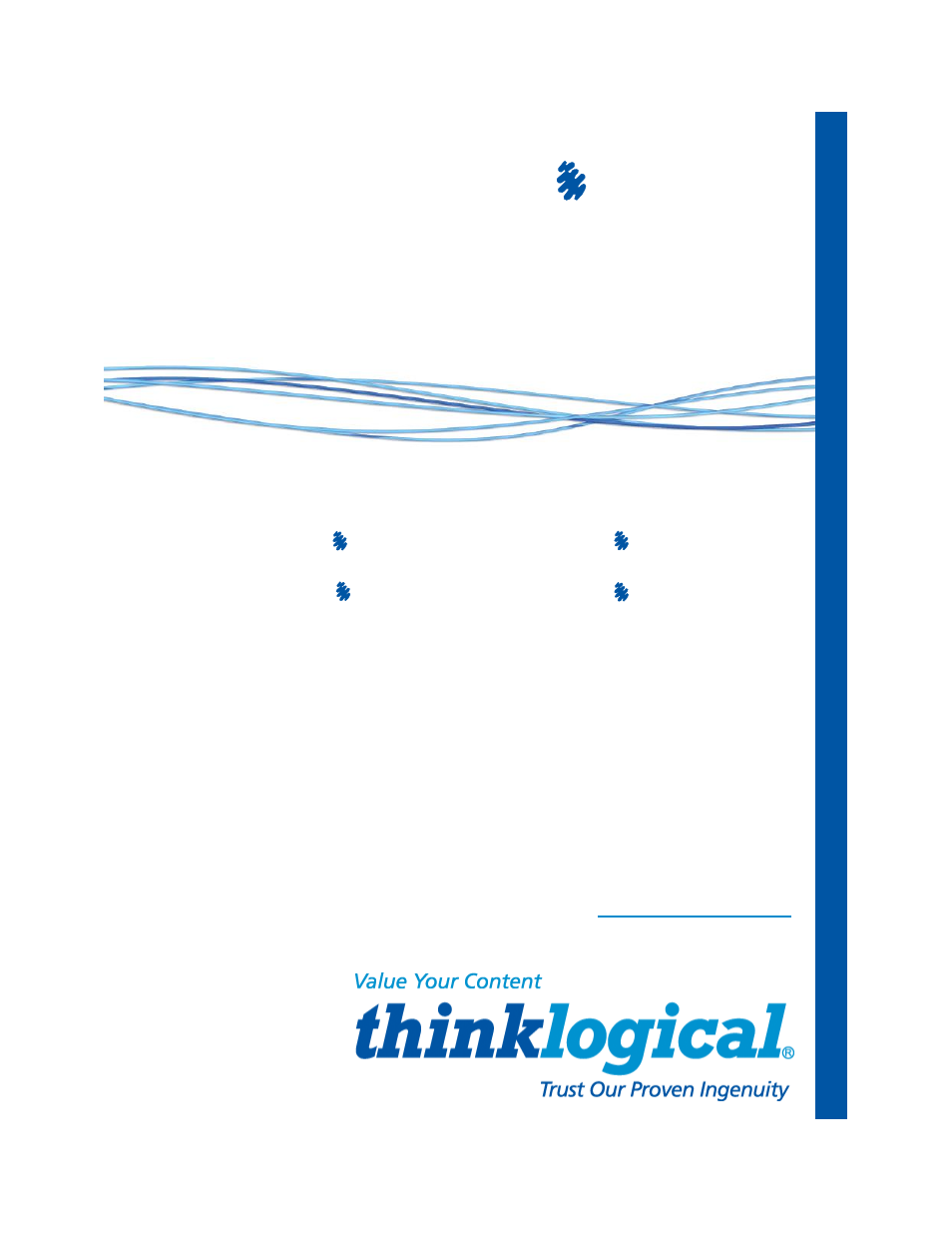 Thinklogical X4 and Touchpanels User Manual | 52 pages