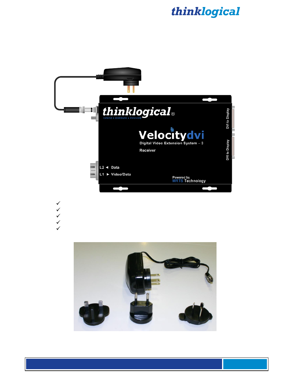 3 . 1 . ac power | Thinklogical X4 and Touchpanels User Manual | Page 16 / 52