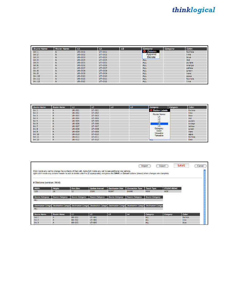 Adding new ports | Thinklogical X4 Configurator Manual User Manual | Page 17 / 70