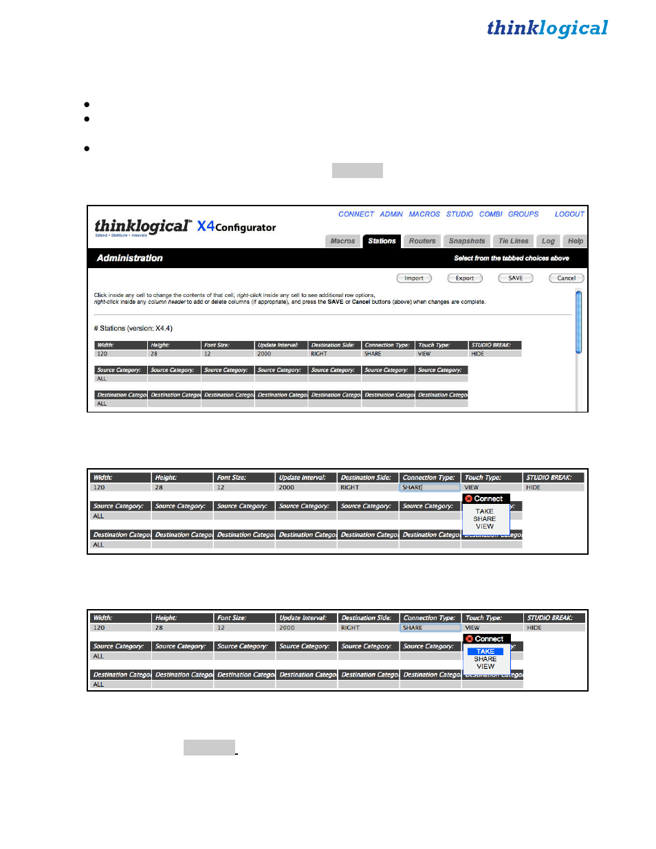 Thinklogical X4 Configurator Manual User Manual | Page 35 / 70
