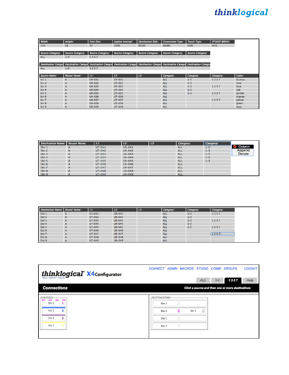 Thinklogical X4 Configurator Manual User Manual | Page 39 / 70