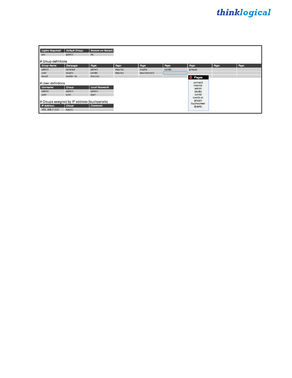 Thinklogical X4 Configurator Manual User Manual | Page 60 / 70