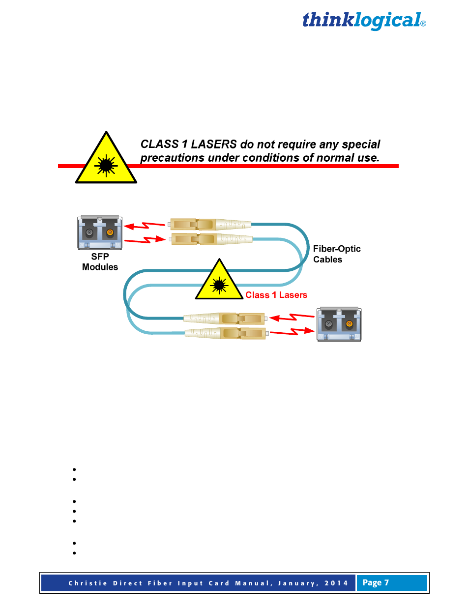 Regulatory and safety compliance, Symbols found on our products, Regulatory compliance | Class 1 laser, North america | Thinklogical Direct Fiber Input Card for Christie Entero Video Wall User Manual | Page 8 / 13