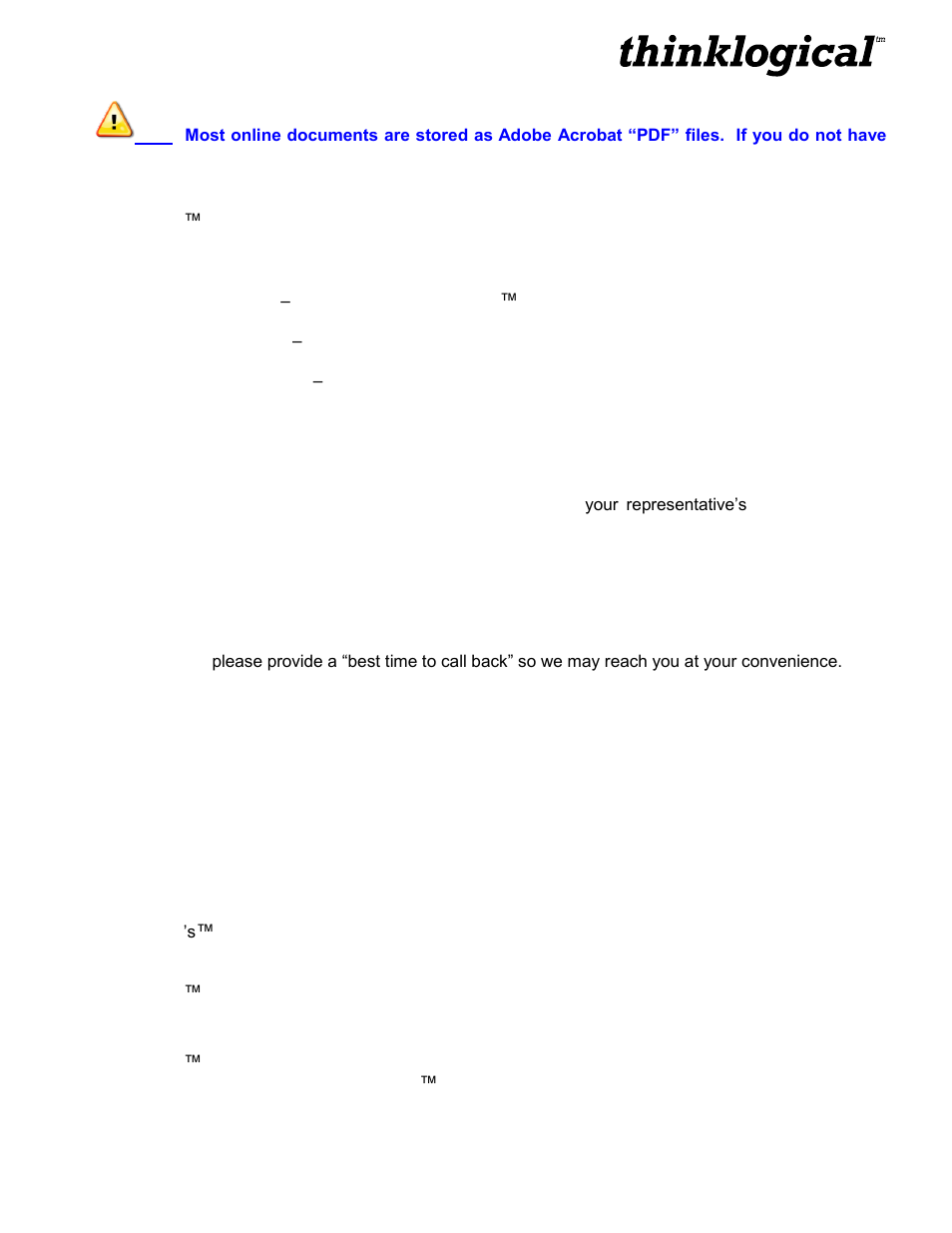 2 product support, 1 warranty | Thinklogical Q-4300 Chassis Manual User Manual | Page 15 / 16