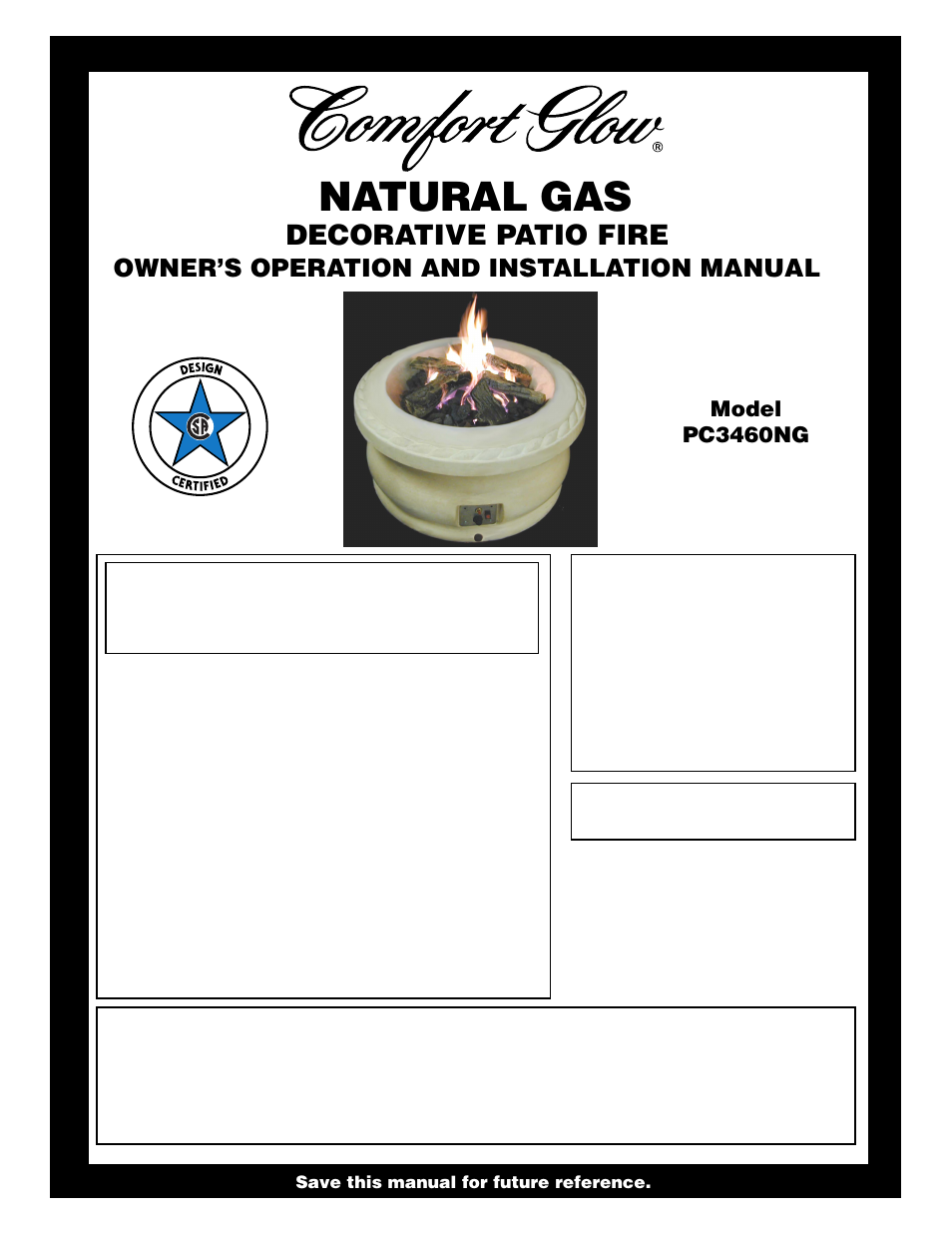 Desa Tech PC3460NG User Manual | 14 pages
