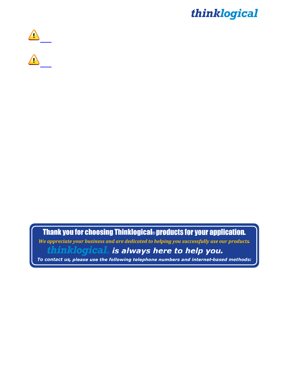 How to contact us, 1 customer support | Thinklogical Q-4300 KMASS Modules Manual User Manual | Page 25 / 29