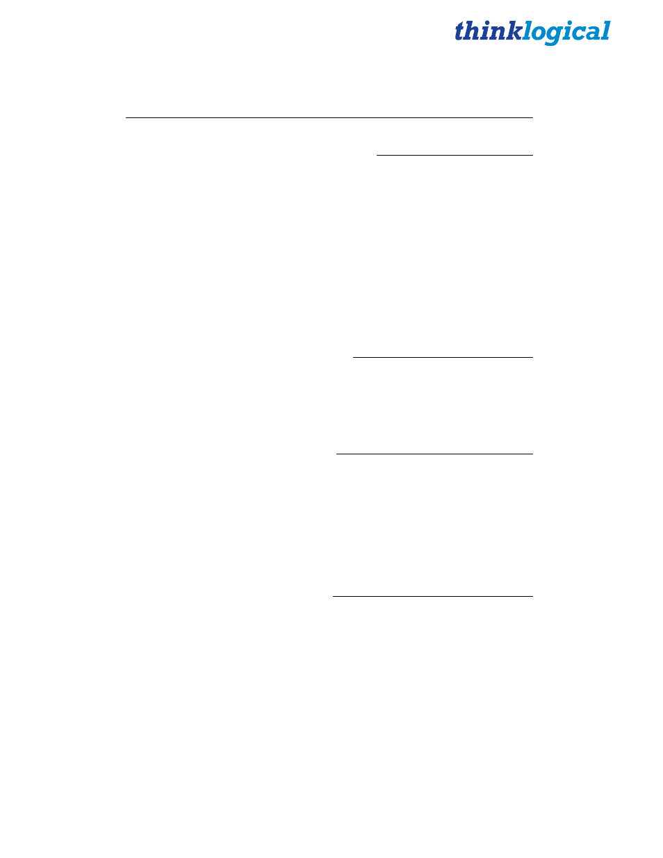 Thinklogical Q-4300 KMASS Modules Manual User Manual | Page 3 / 29
