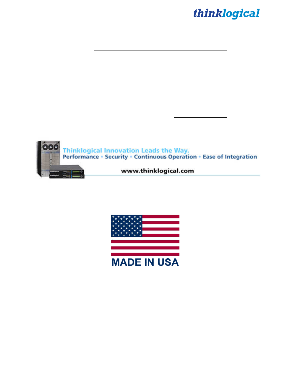 Table of contents (cont.) | Thinklogical Q-4300 KMASS Modules Manual User Manual | Page 4 / 29