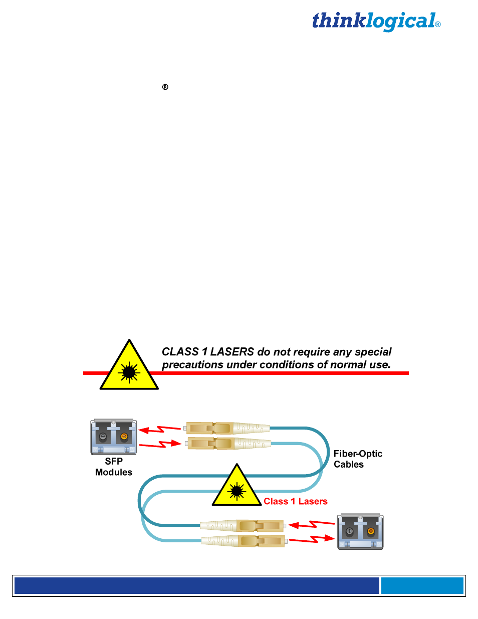 Introduction, Application, 2 increased security and efficiency | 3 laser information | Thinklogical StudioPRO Extender Manual User Manual | Page 4 / 27
