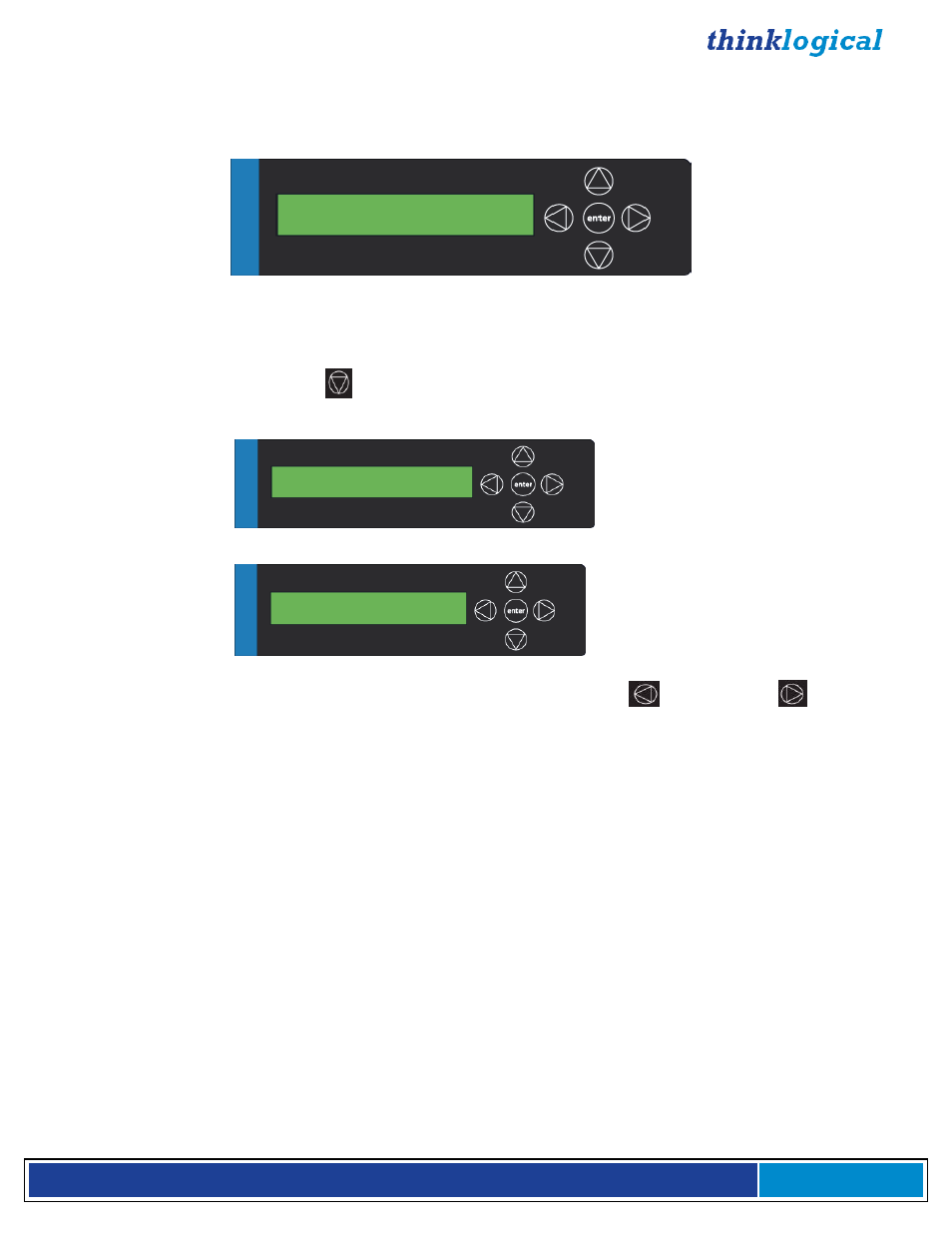 General front panel usage, Sfp los and sfp des ok signal | Thinklogical Velocitykvm-4, 5, 8, 24, 28, 34, 35 & 38 Manual User Manual | Page 27 / 61