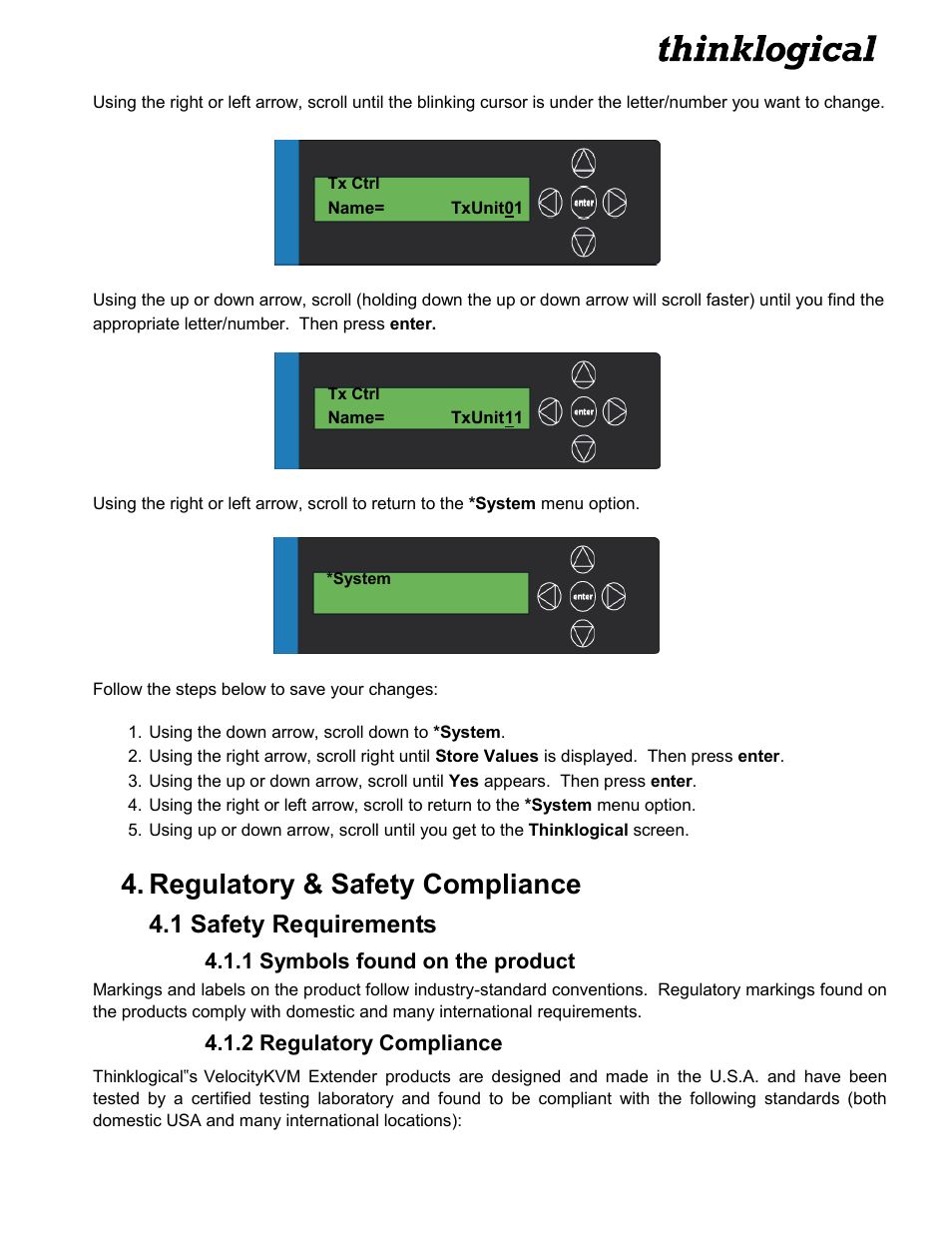 Regulatory & safety compliance, 1 safety requirements, 1 symbols found on the product | 2 regulatory compliance | Thinklogical Velocitykvm T-4200 Chassis Manual User Manual | Page 16 / 23