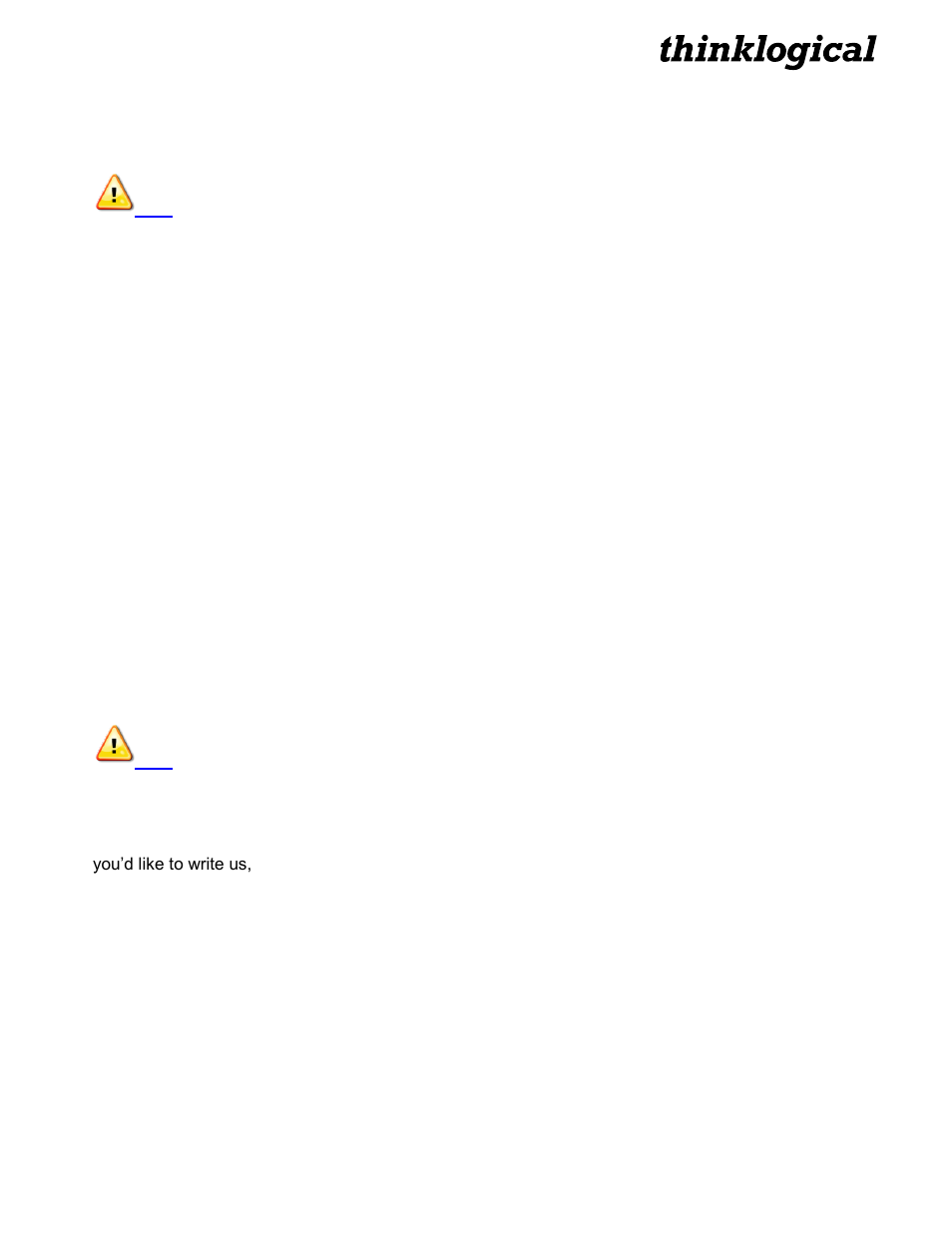 1 warranty, 2 return authorization | Thinklogical Velocitykvm T-4200 SDIXtreme 3G+ Module Manual User Manual | Page 17 / 20