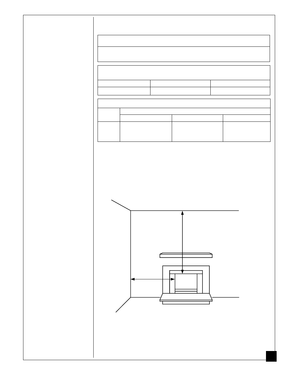 Installing, Warning | Desa Tech CGD3018N User Manual | Page 9 / 32