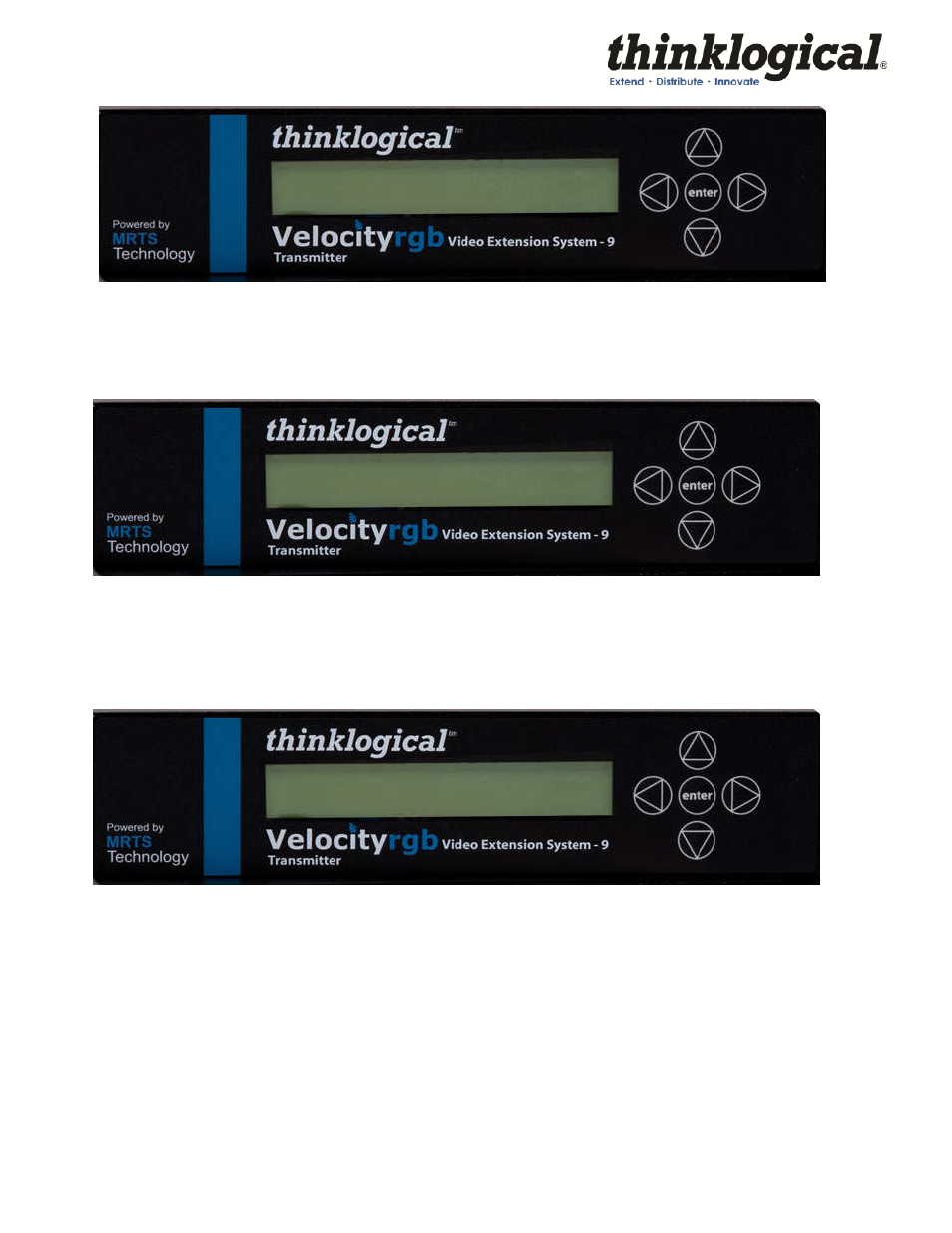 Thinklogical Velocityrgb System-9, 10 and 12 Manual User Manual | Page 25 / 37
