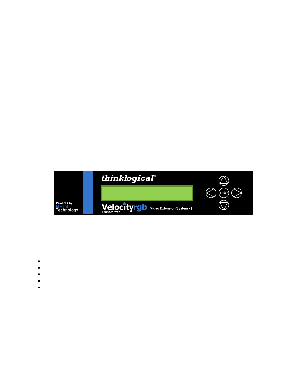 1 introduction, 1 product overview, 2 contents | 3 laser information | Thinklogical Velocityrgb System-9, 10 and 12 Manual User Manual | Page 6 / 37