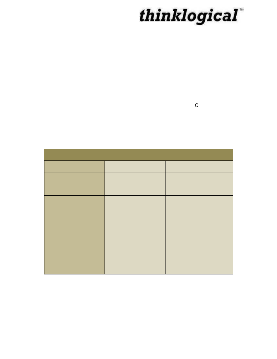 Technical specifications | Thinklogical HDX80 Manual User Manual | Page 13 / 75