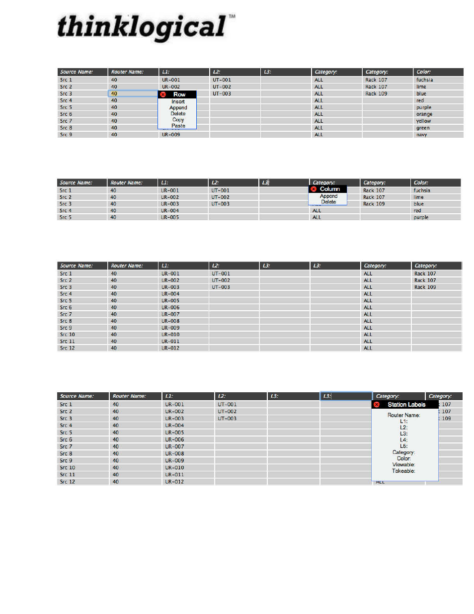 Thinklogical HDX80 Manual User Manual | Page 70 / 75