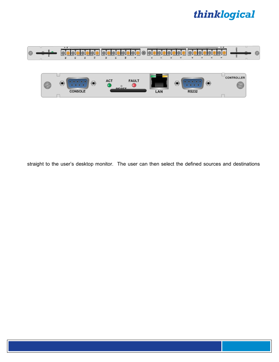 4 firmware, On screen display (osd) - firmware option, Upgrades | Thinklogical MX48 Router Manual User Manual | Page 16 / 54