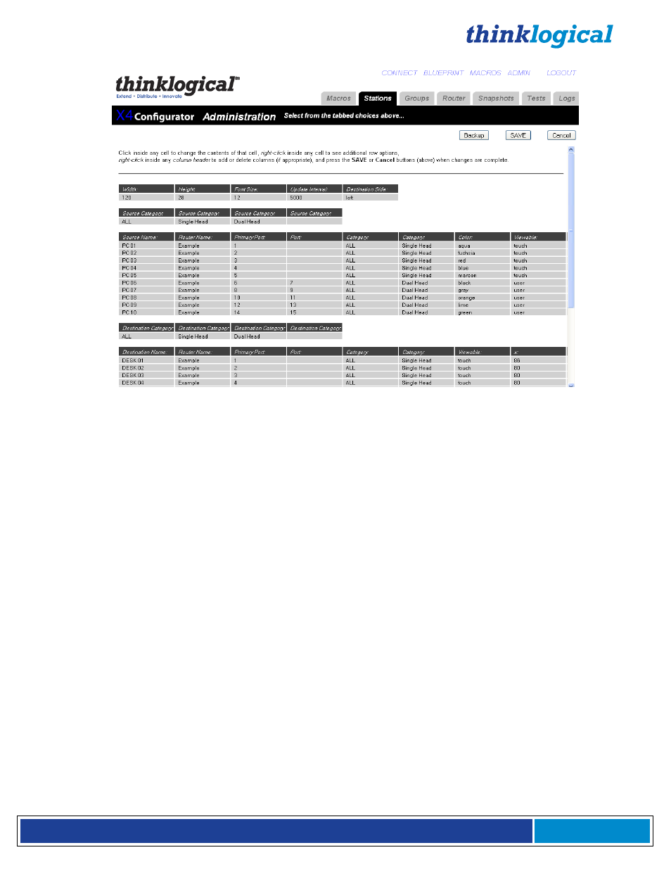 Thinklogical MX48 Router Manual User Manual | Page 35 / 54