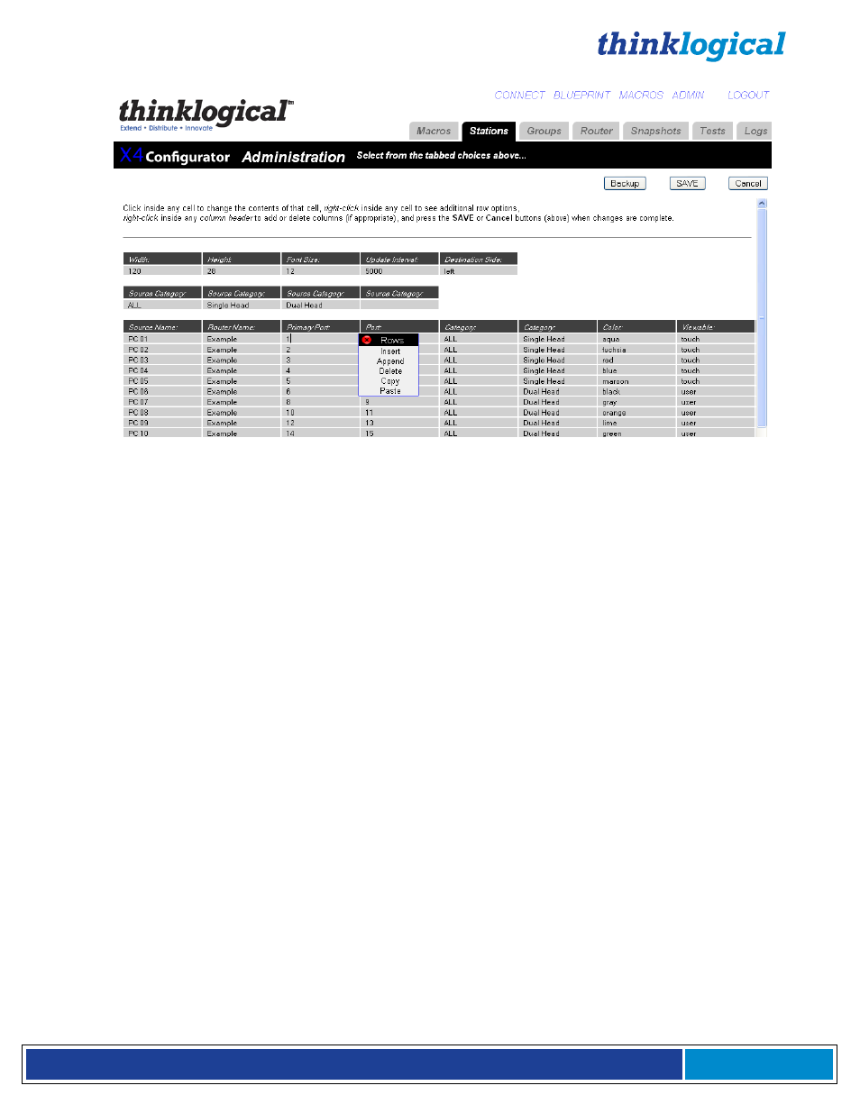 Thinklogical MX48 Router Manual User Manual | Page 36 / 54