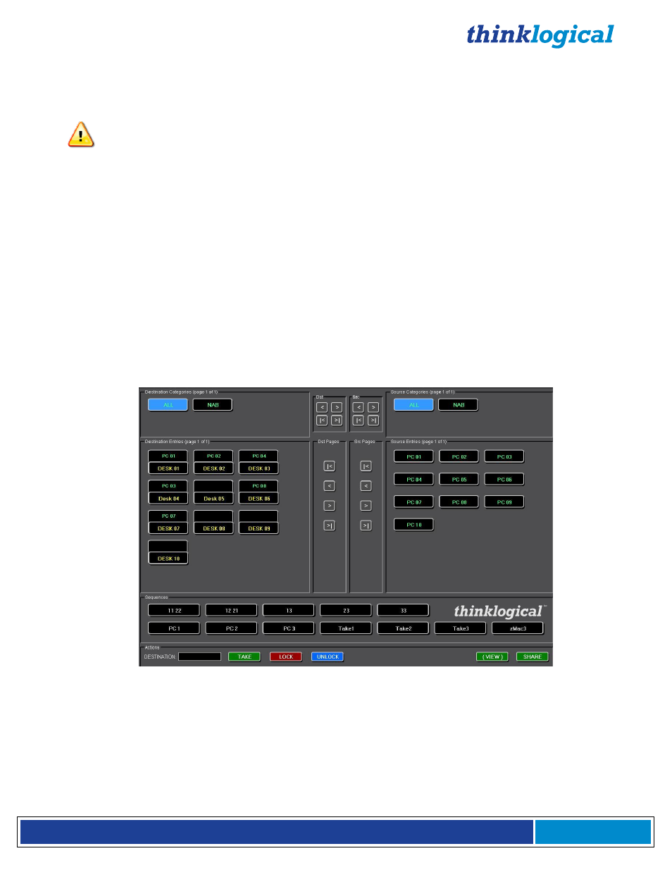 Thinklogical MX48 Router Manual User Manual | Page 42 / 54