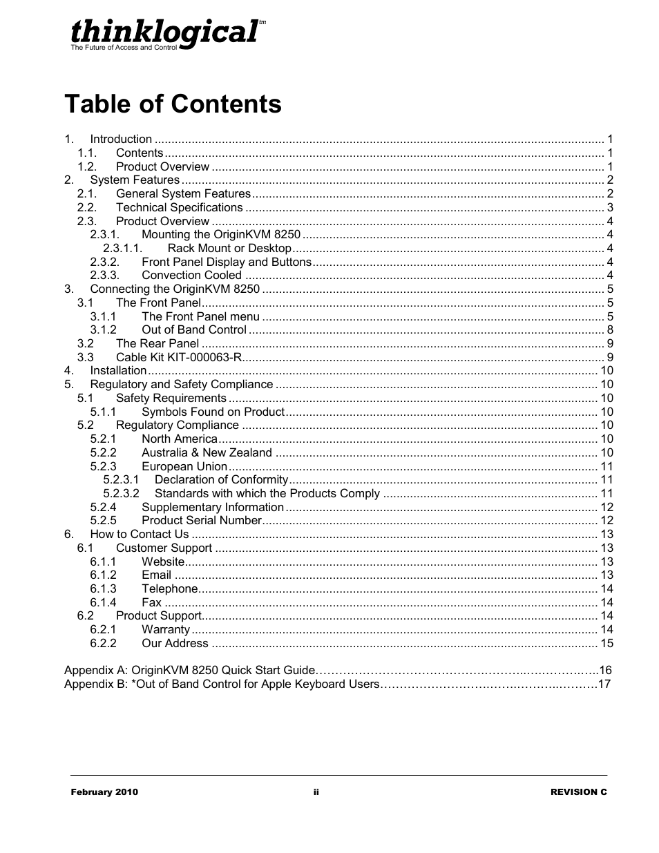 Thinklogical OriginKVM 8250 Manual User Manual | Page 4 / 21