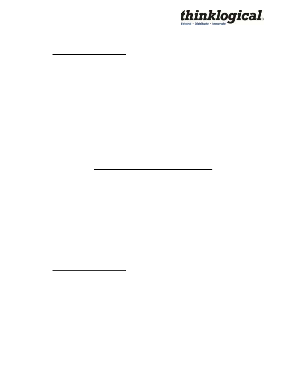 Thinklogical HDMI to SDI Converter Manual User Manual | Page 34 / 39