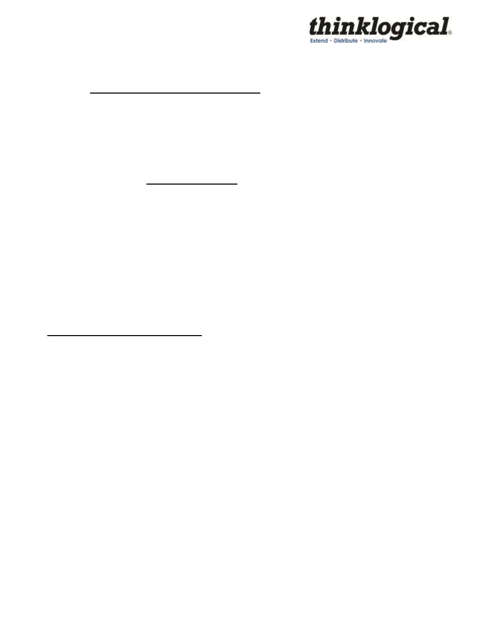 Thinklogical HDMI to SDI Converter Manual User Manual | Page 36 / 39