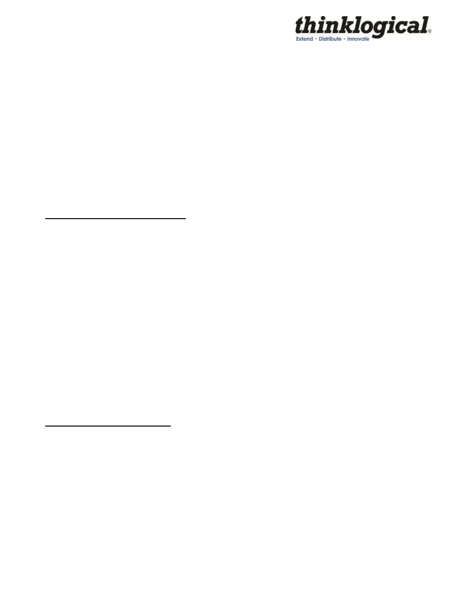 Thinklogical HDMI to SDI Converter Manual User Manual | Page 37 / 39